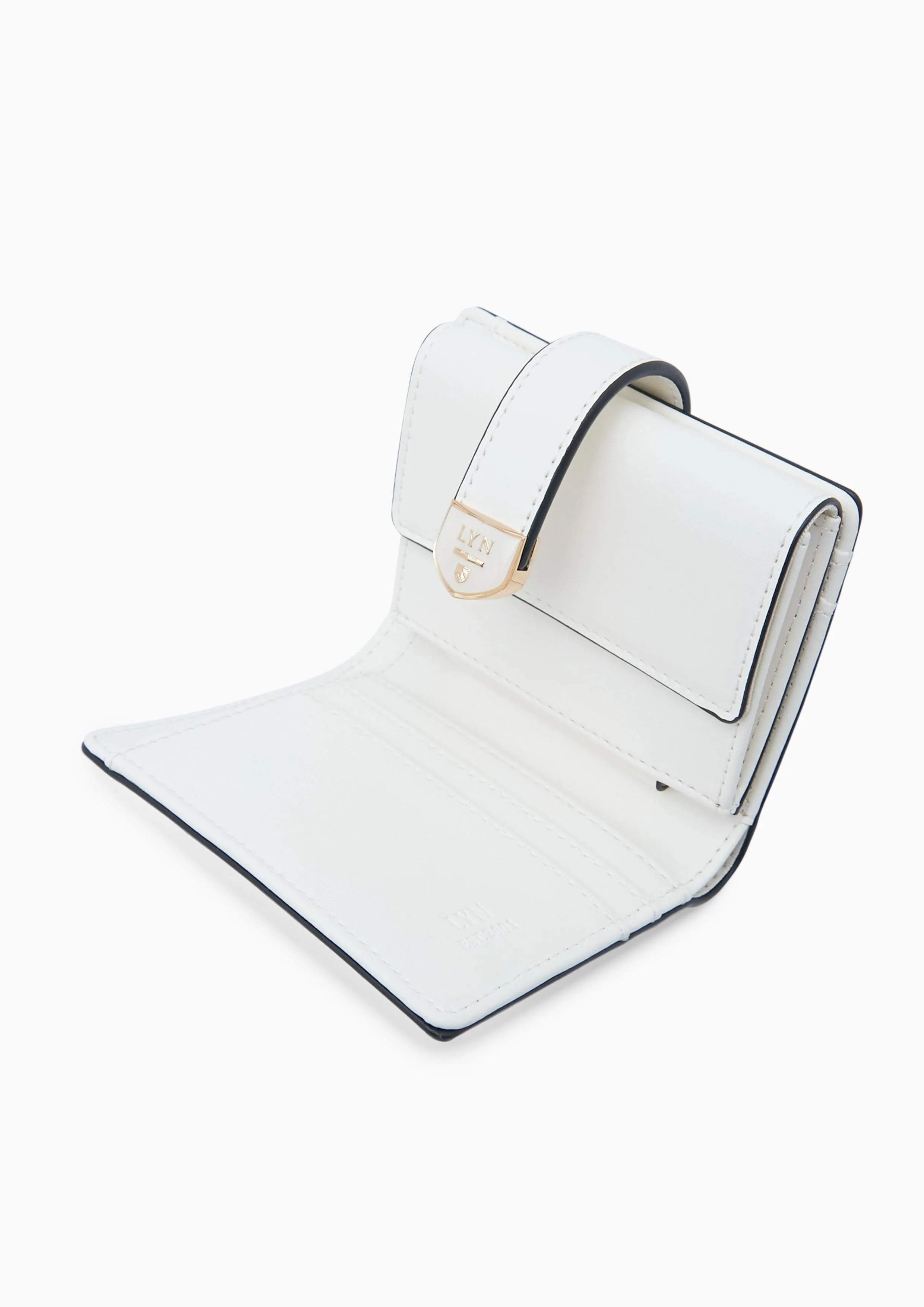 Athella Bi-Fold Short Wallet  White
