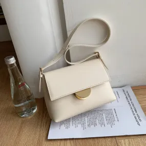 Back to College Promotion Trendy Solid Color Shoulder Bags for Women 2021 Fashion Classic Solid Style Crossbody Bag Stylish Tote Sac Epaule