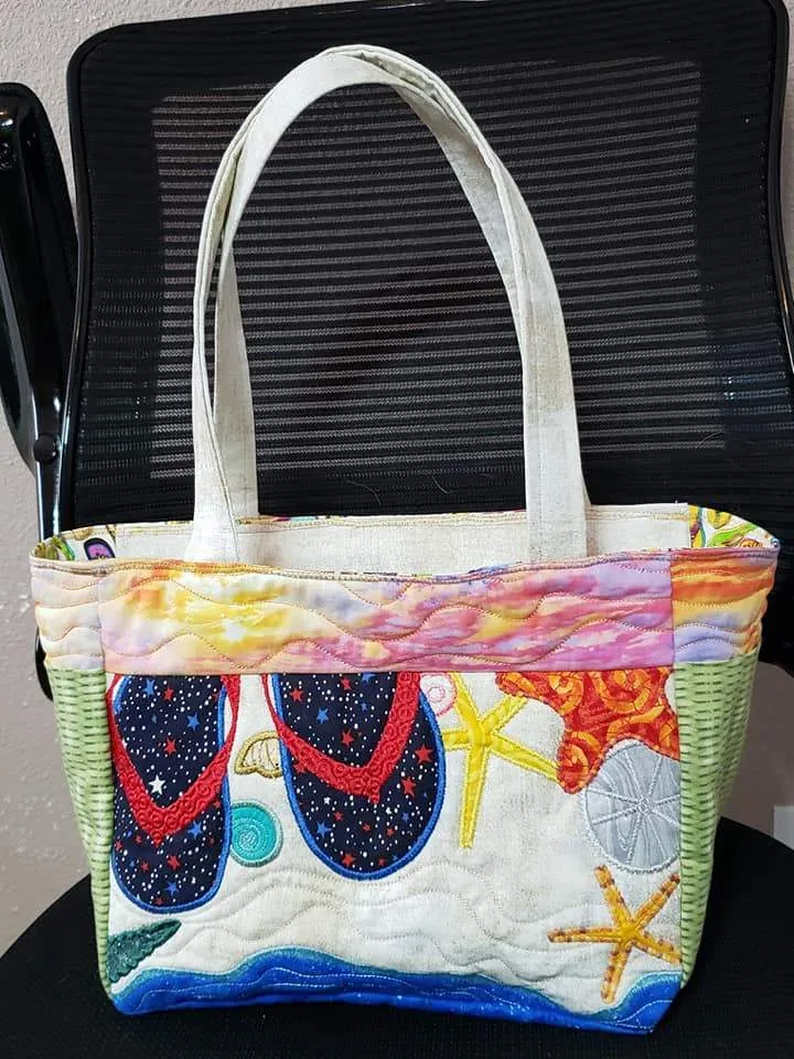 Beach Bag 6x10 7x12