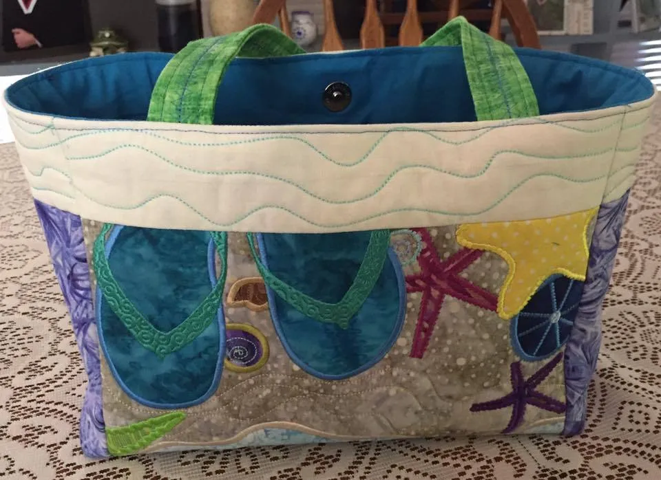 Beach Bag 6x10 7x12