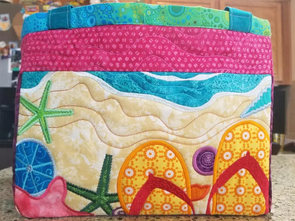 Beach Bag 6x10 7x12