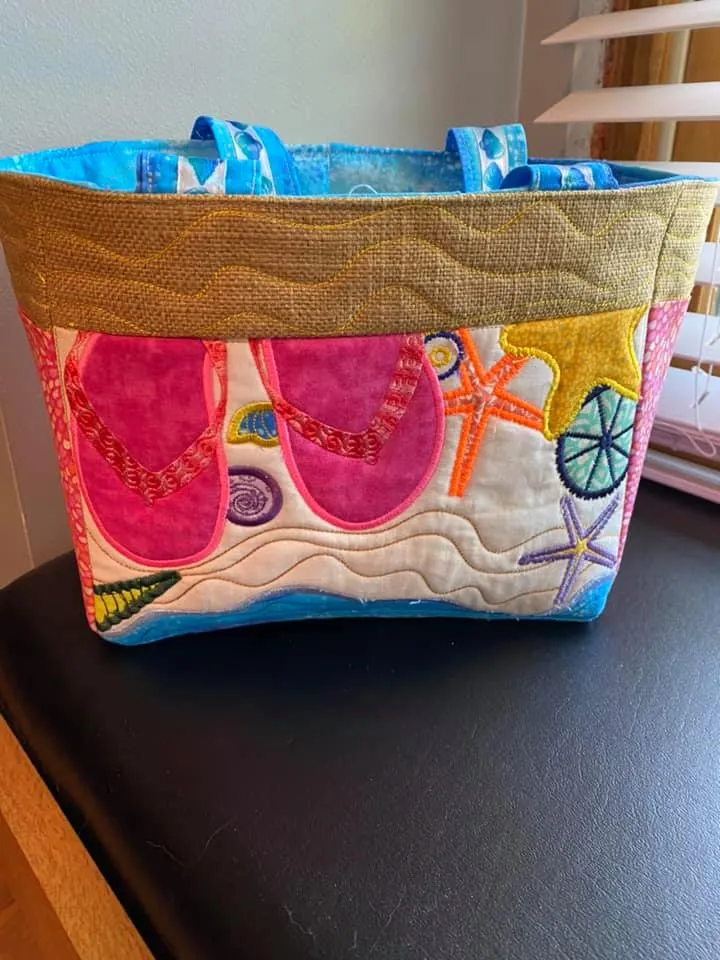 Beach Bag 6x10 7x12
