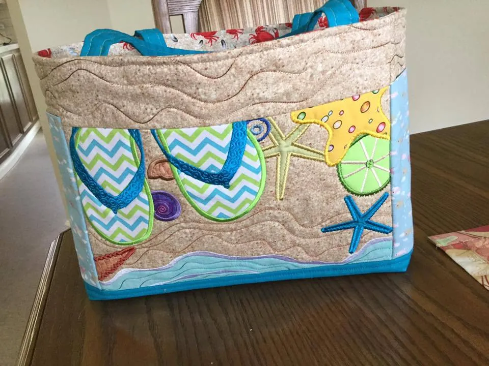 Beach Bag 6x10 7x12