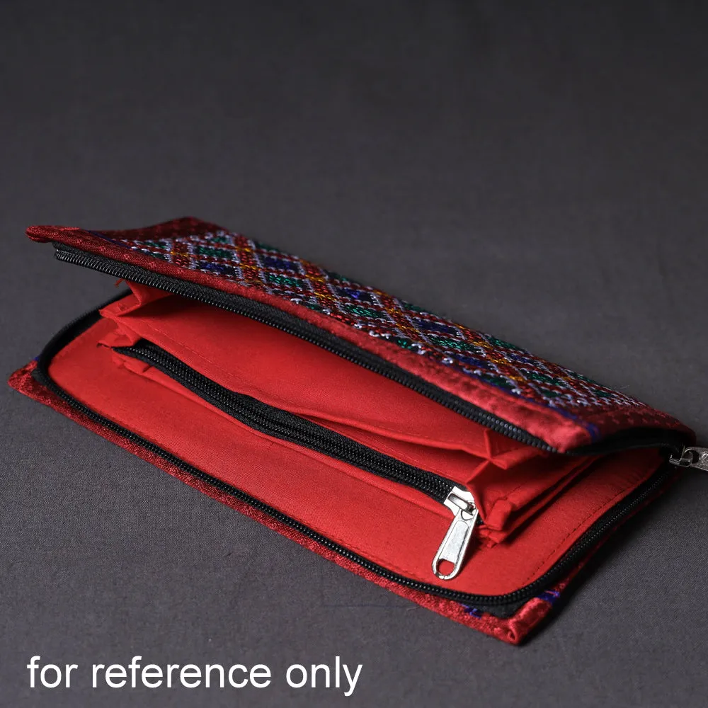 Blue - Kutchi Embroidery Mirror Work Clutch
