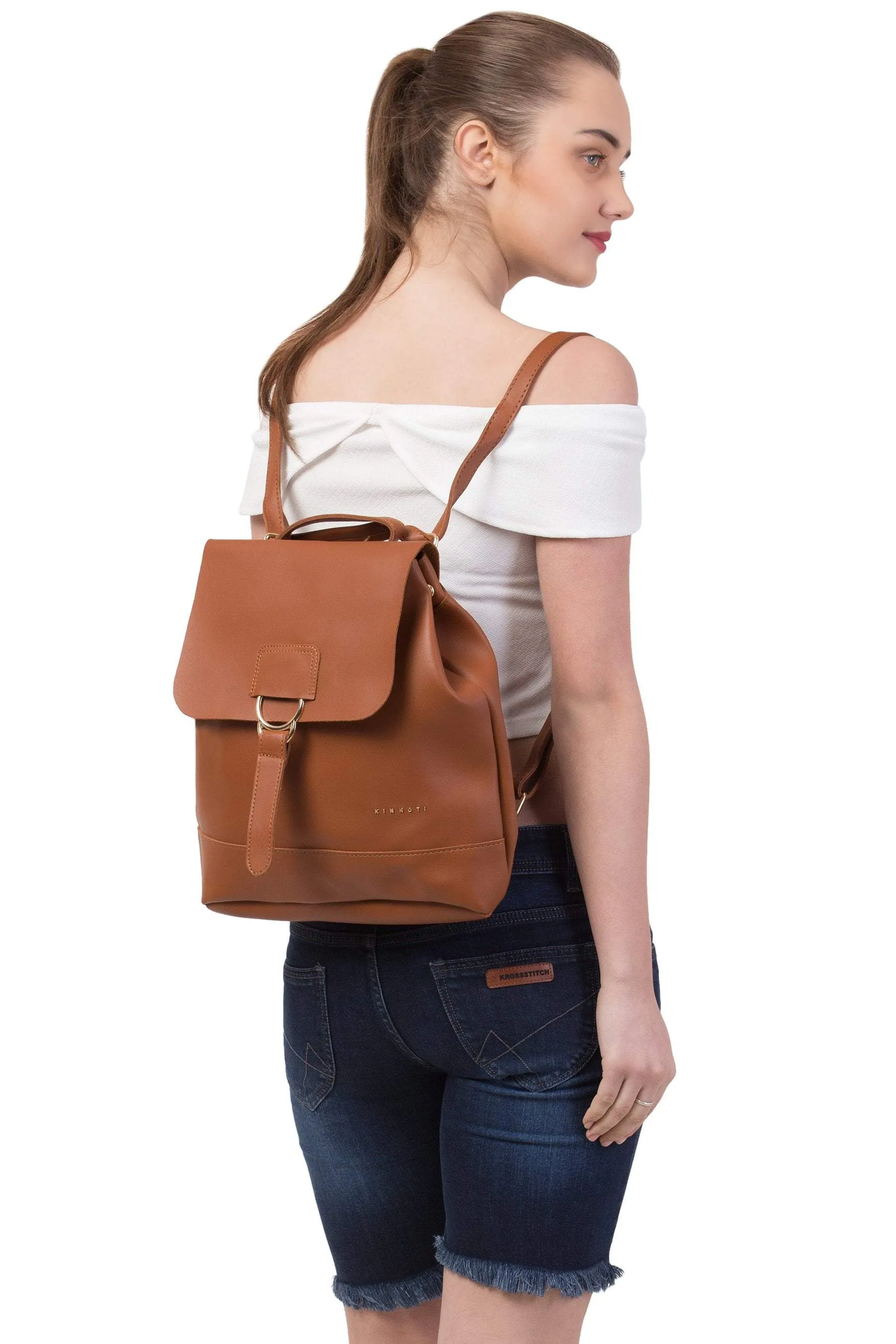 Brown Backpack