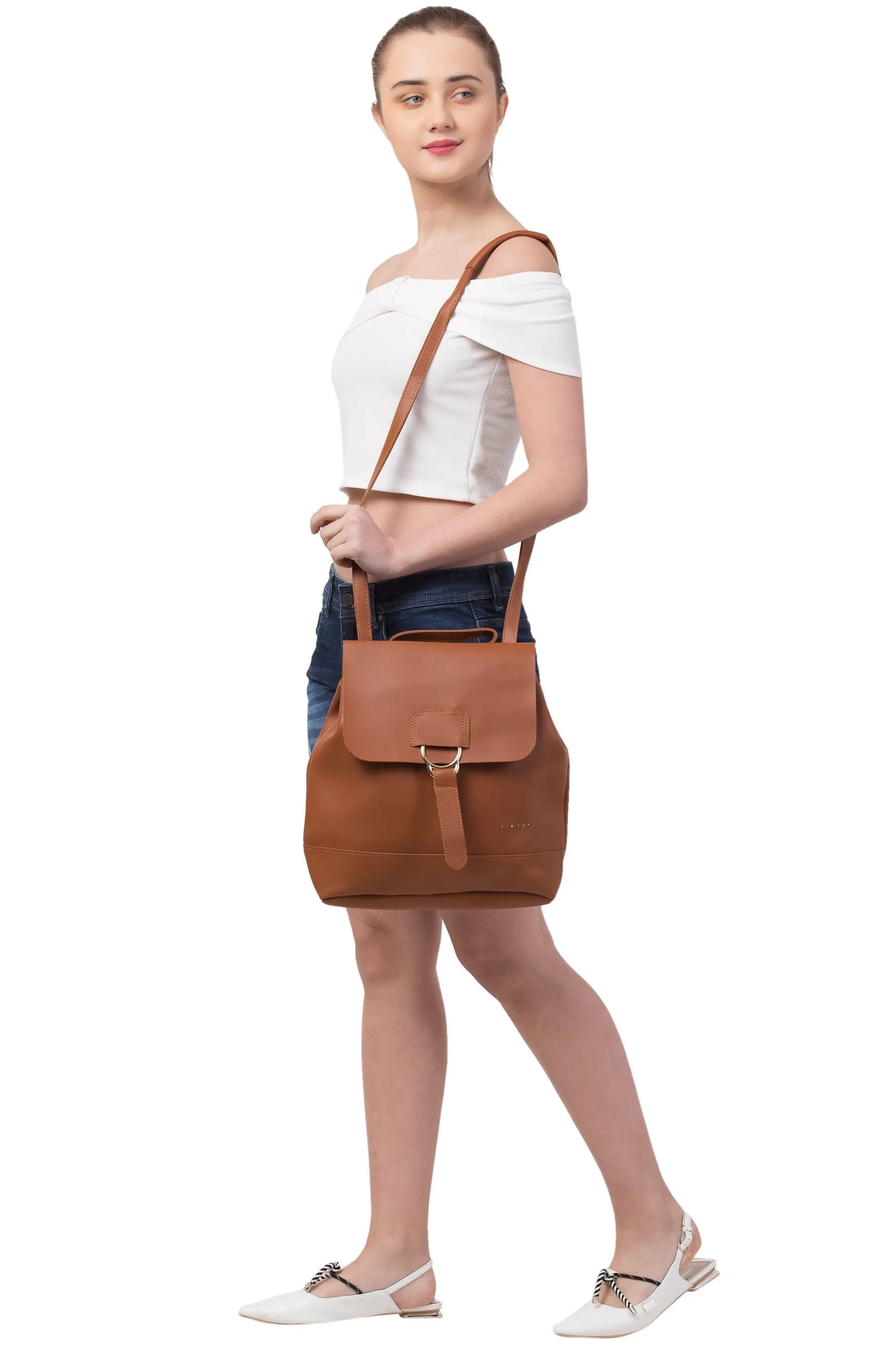 Brown Backpack