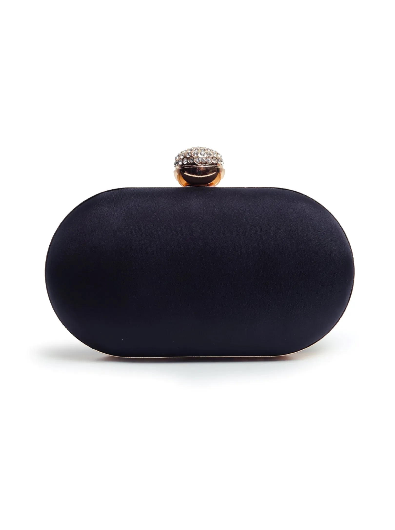 Elizah Black Zardozi Hand Embroidered Clutch
