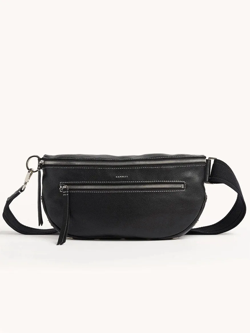 Hammitt Los Angeles Charles Crossbody Large in Tempo Black