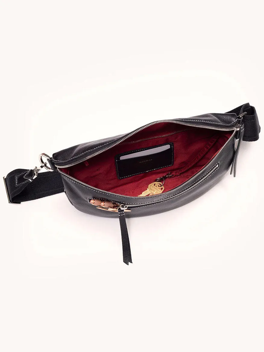 Hammitt Los Angeles Charles Crossbody Large in Tempo Black