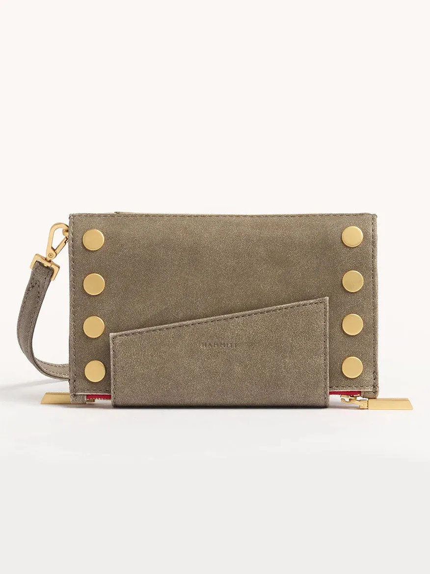 Hammitt Los Angeles Levy Clutch in Pewter