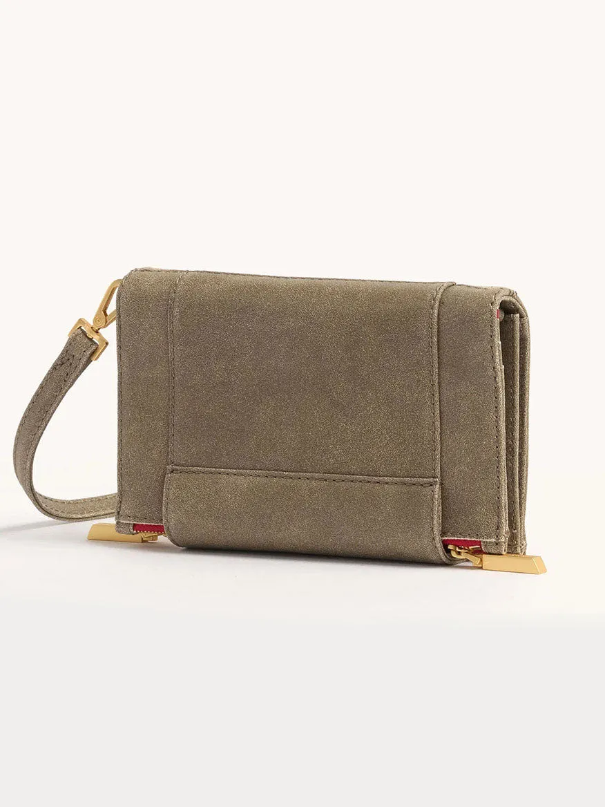 Hammitt Los Angeles Levy Clutch in Pewter