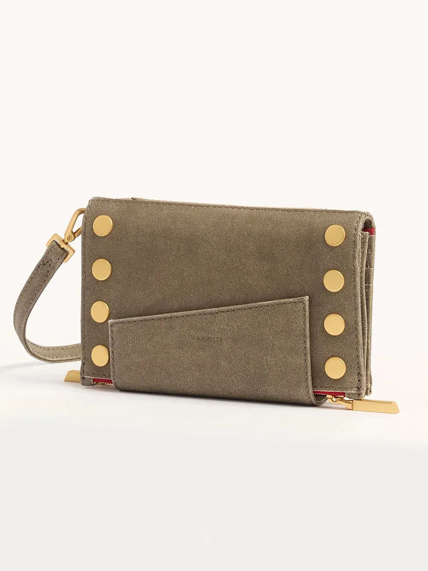 Hammitt Los Angeles Levy Clutch in Pewter