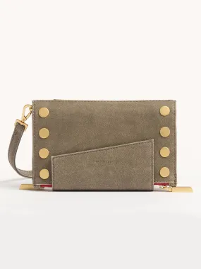 Hammitt Los Angeles Levy Clutch in Pewter