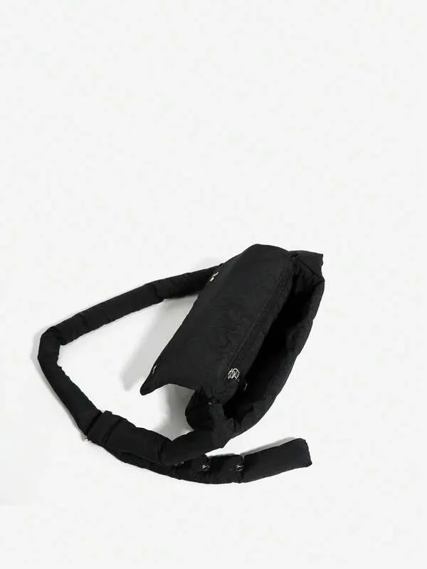 Minimalist Puffer Crossbody Bag