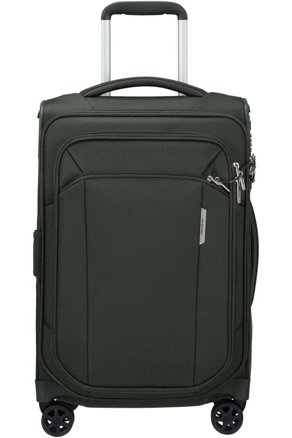 RESPARK 55cm Spinner Expandable (4 wheels) - Forest Green