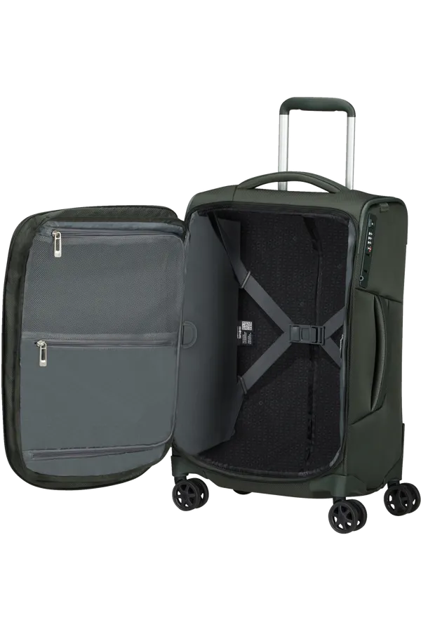 RESPARK 55cm Spinner Expandable (4 wheels) - Forest Green