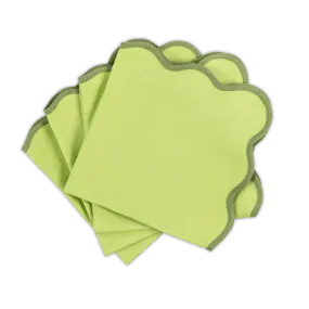 Scallop Edge Customizable Dinner Napkins