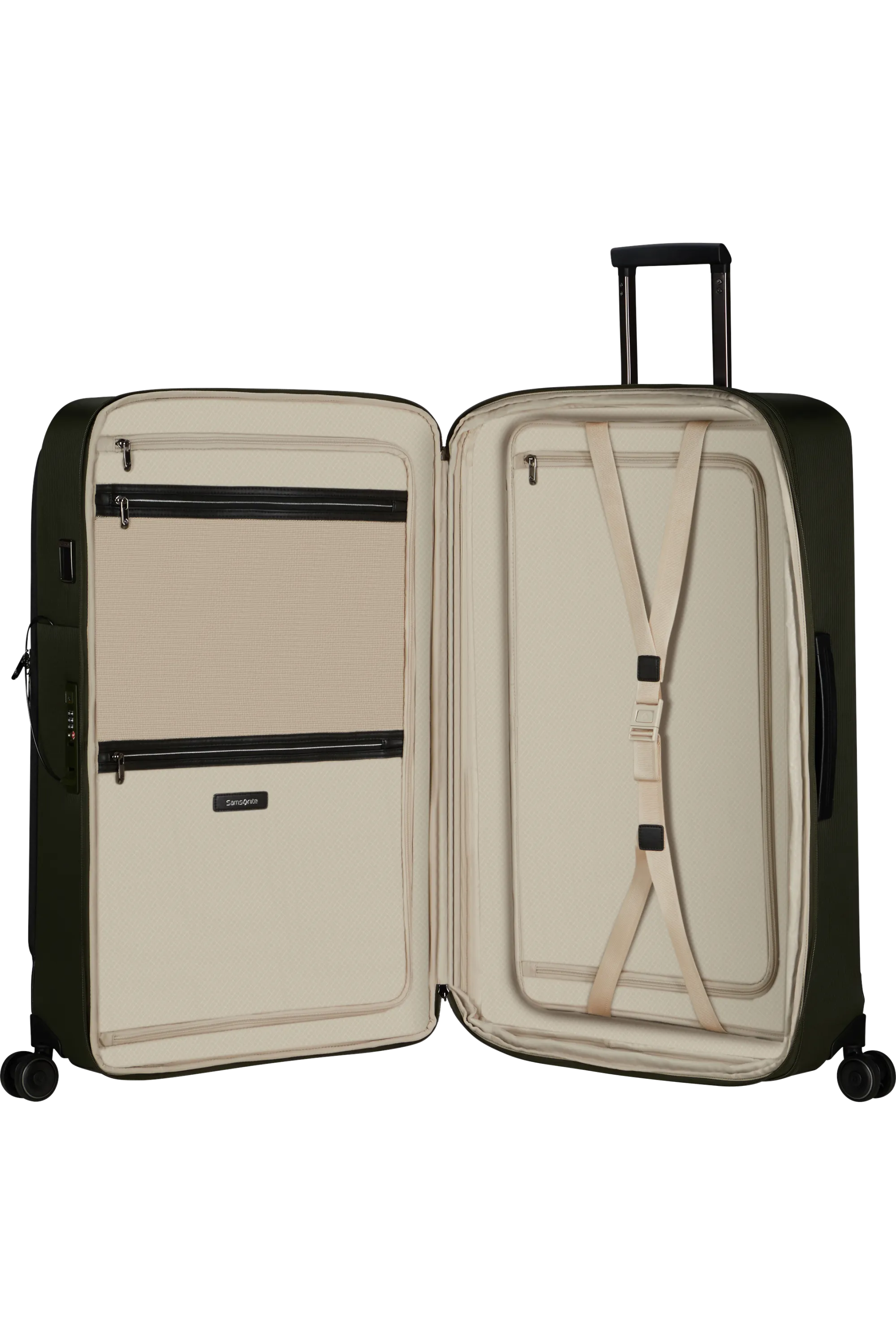 SPLENDIX Spinner (4 wheels) 79cm - Green/Black