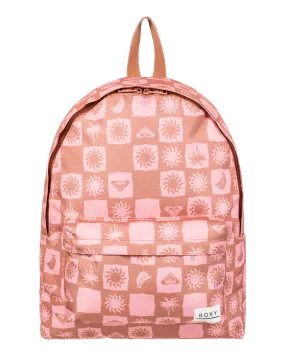 Sugar Baby Printed Backpack in Camel Sunsquare Ax