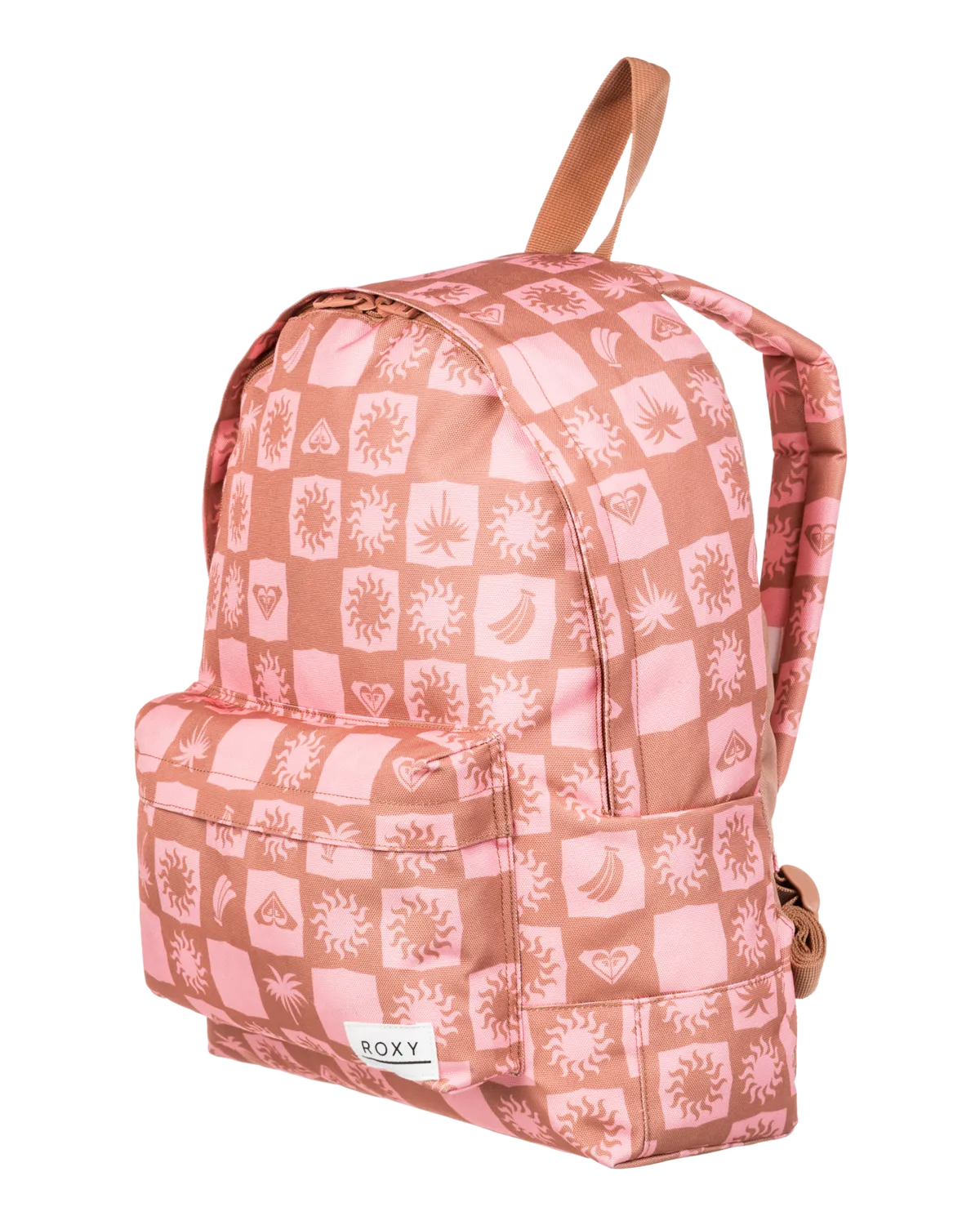 Sugar Baby Printed Backpack in Camel Sunsquare Ax