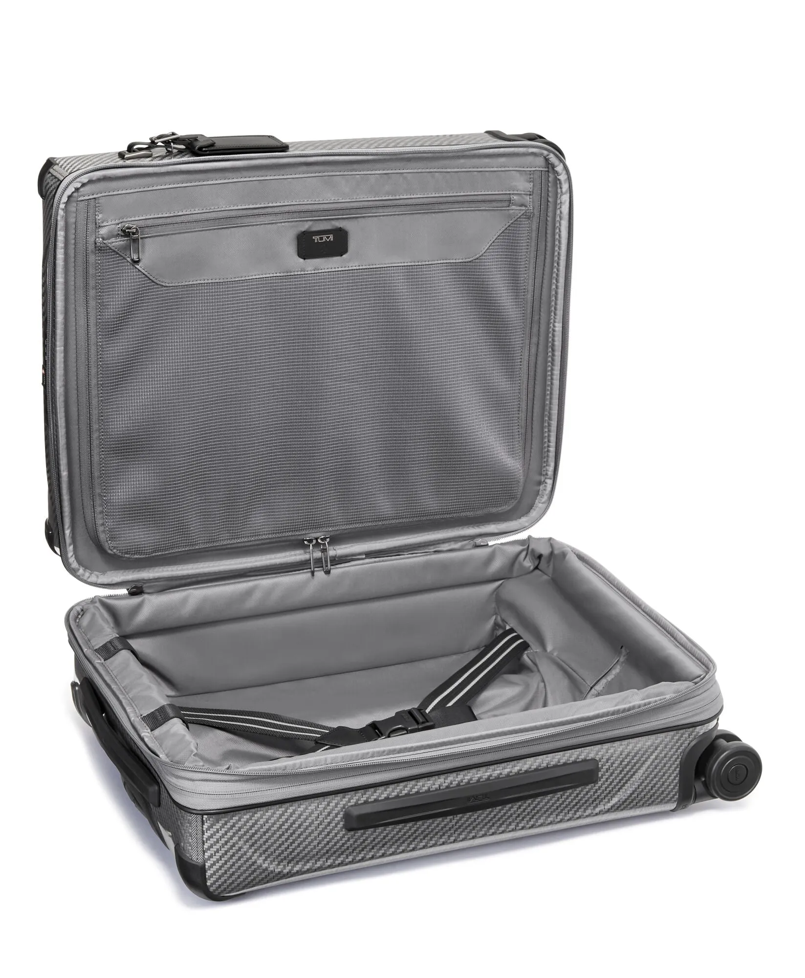 TEGRA-LITE Continental Expandable 4 Wheeled Carry-On - T-Graphite